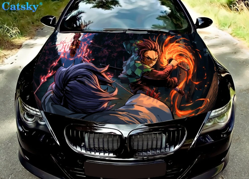Demon Slayer anime car hood decal vinyl sticker graphic wrap decal graphic hood decal suitable for most vehicle customization
Demon Slayer anime car hood decal vinyl sticker graphic wrap decal graphic hood decal suitable for most vehicle customization