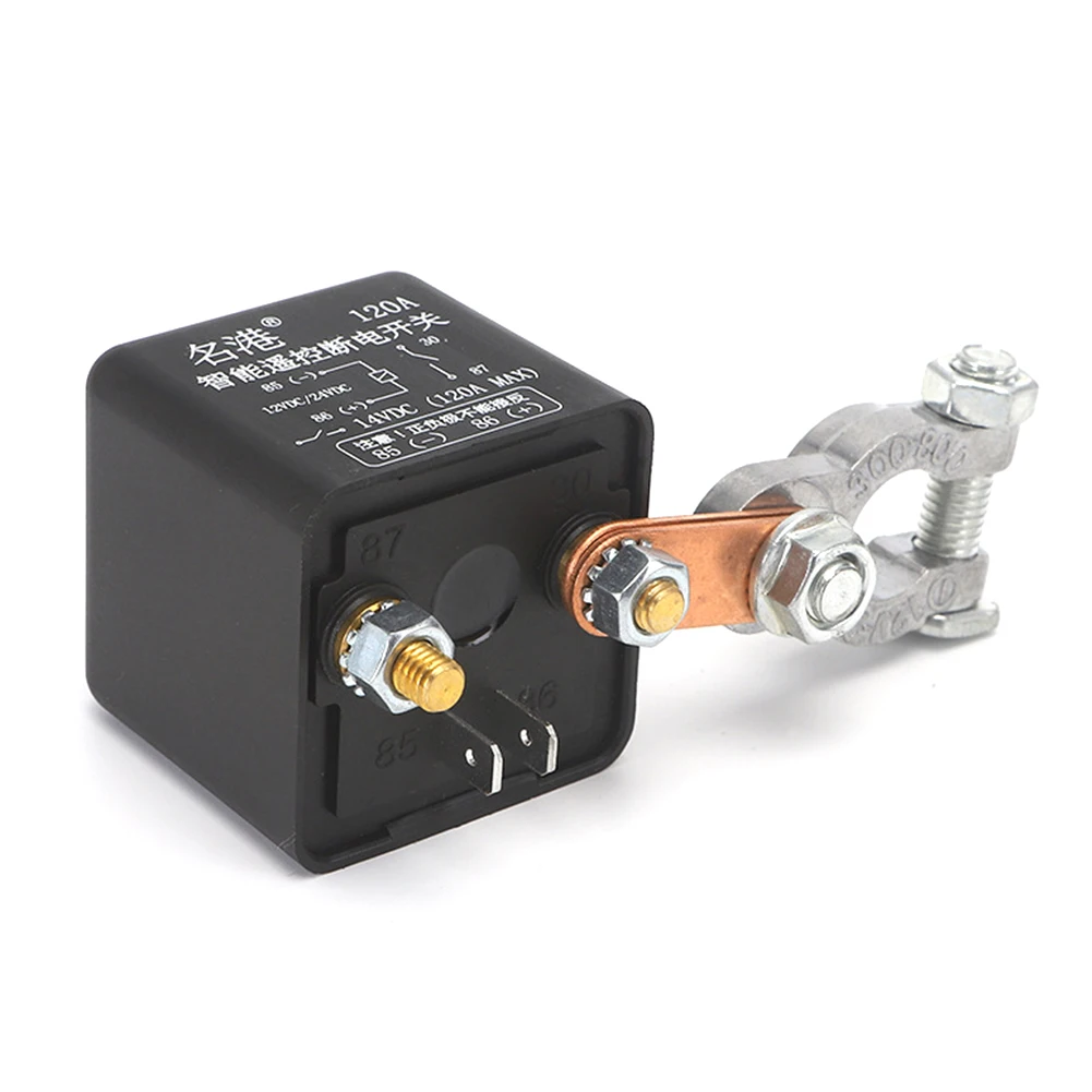 12V/24V 120A/200A Universal Battery Switch Relay Wireless Remote Battery Disconnect Kill Switch Anti-Theft Isolator Car Truck
12V/24V 120A/200A Universal Battery Switch Relay Wireless Remote Battery Disconnect Kill Switch Anti-Theft Isolator Car Truck