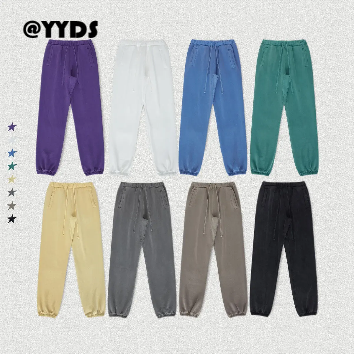 @YYDS Autumn and Winter American Retro Solid Color Washed Leggings Sweatpants High Street Hip Hop Loose Tide Brand Trousers
@YYDS Autumn and Winter American Retro Solid Color Washed Leggings Sweatpants High Street Hip Hop Loose Tide Brand Trousers