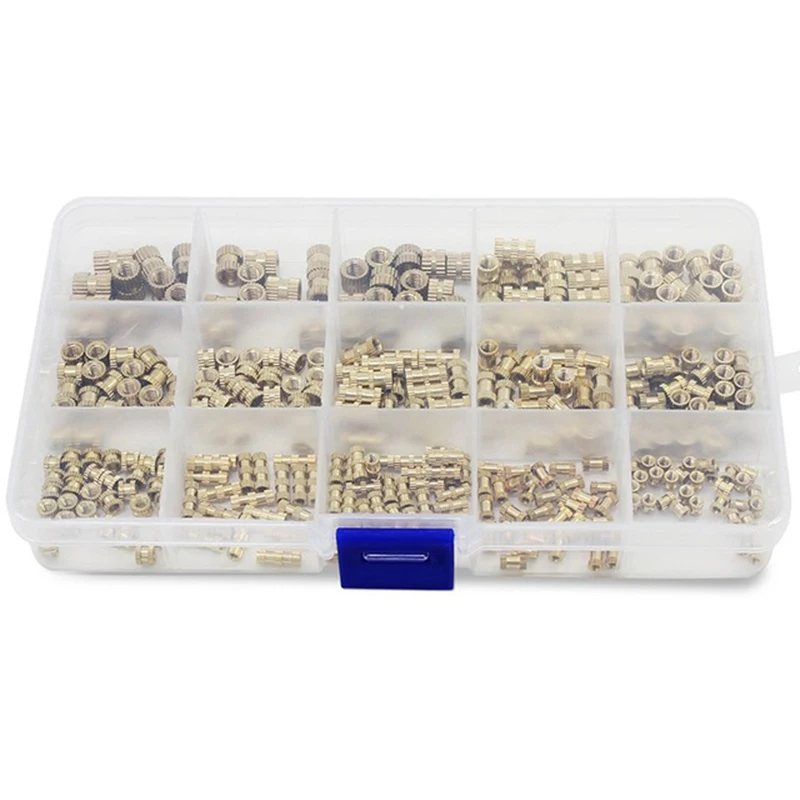 420Pcs M2 M3 M4 M5 Internal Thread Knurled Nut Brass Threaded Insert Round Die-Cast Knurled Nut Sorting Kit
420Pcs M2 M3 M4 M5 Internal Thread Knurled Nut Brass Threaded Insert Round Die-Cast Knurled Nut Sorting Kit