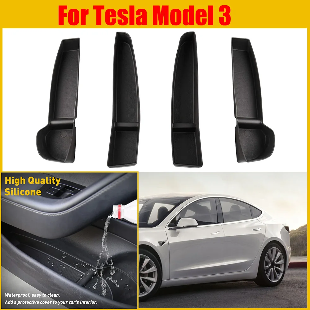 4PCS Foldable Car Door Side Storage Box For Tesla Model 3 2022 2021 2020 2019 2018 2017 Interior Accessories Storage Box Pockets
4PCS Foldable Car Door Side Storage Box For Tesla Model 3 2022 2021 2020 2019 2018 2017 Interior Accessories Storage Box Pockets