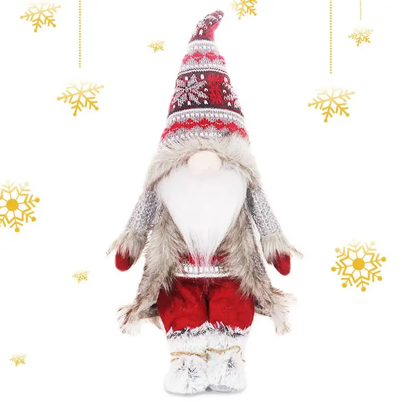 

Рождественская подставка, Санта Клаус, плюшевая кукла, Рождественская подставка, Санта Клаус, кукла-снеговик, Дед Мороз, подставка, кукла, украшение