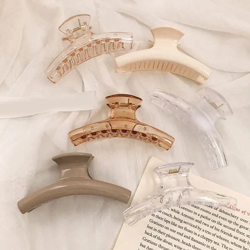 Заколки-крабы для женщин, заколки для волос, аксессуары для девочек, прозрачные заколки-крабы, украшения для волос
Заколки-крабы для женщин, заколки для волос, аксессуары для девочек, прозрачные заколки-крабы, украшения для волос