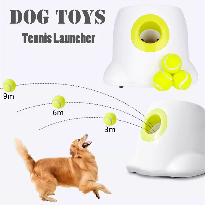 2023NEW Pet Dog Toys Tennis Launcher Automatic Throwing Machine Pet Ball Throw Device 3/6/9m Section Emission with 3 Balls Dog T
2023NEW Pet Dog Toys Tennis Launcher Automatic Throwing Machine Pet Ball Throw Device 3/6/9m Section Emission with 3 Balls Dog T