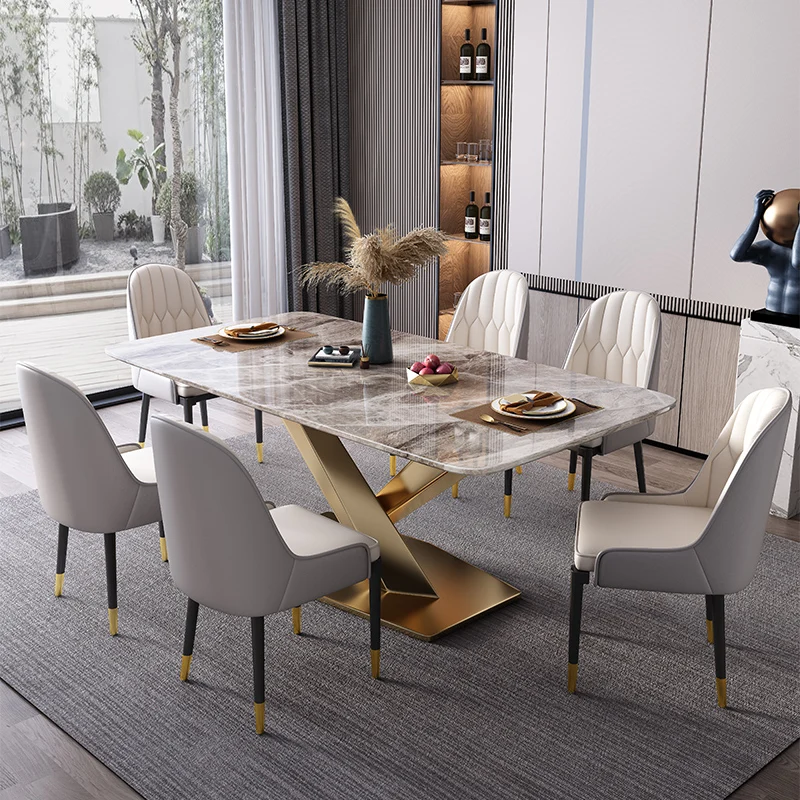 

Обеденные столы для конференций, кофейный мраморный покерный центр, обеденный стол, роскошный пол, золотые офисные мешки, ресторанная мебель для дома
