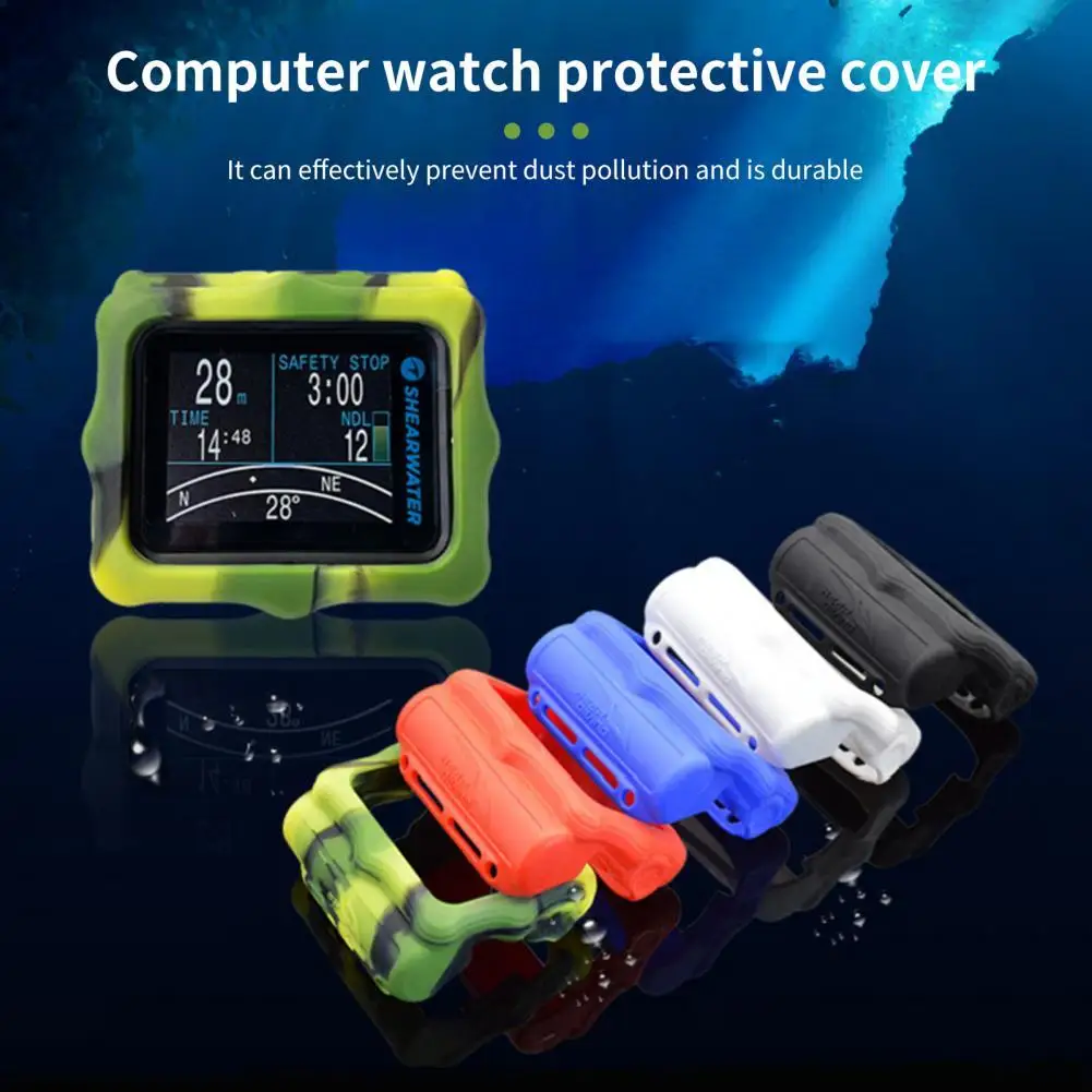 Flexible Silicone Cover for Shearwater Perdix Anti-fall Colorful Anti-slip Diving Computer Protective Sleeve for Shearwater Perd
Flexible Silicone Cover for Shearwater Perdix Anti-fall Colorful Anti-slip Diving Computer Protective Sleeve for Shearwater Perd