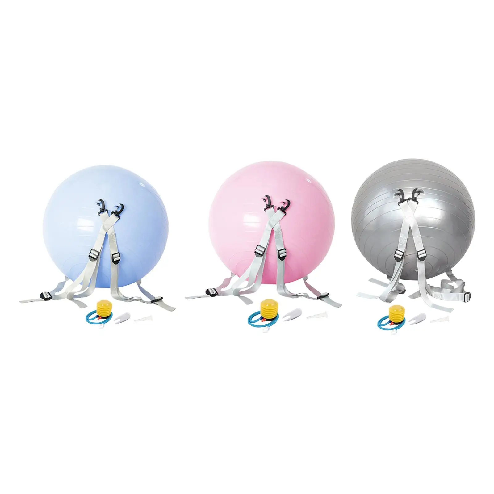 

Somersault Auxiliary Ball Durable Workout Anti Slip Child Adults Practical Adjustable Straps Portable Yoga Ball Somersault Ball