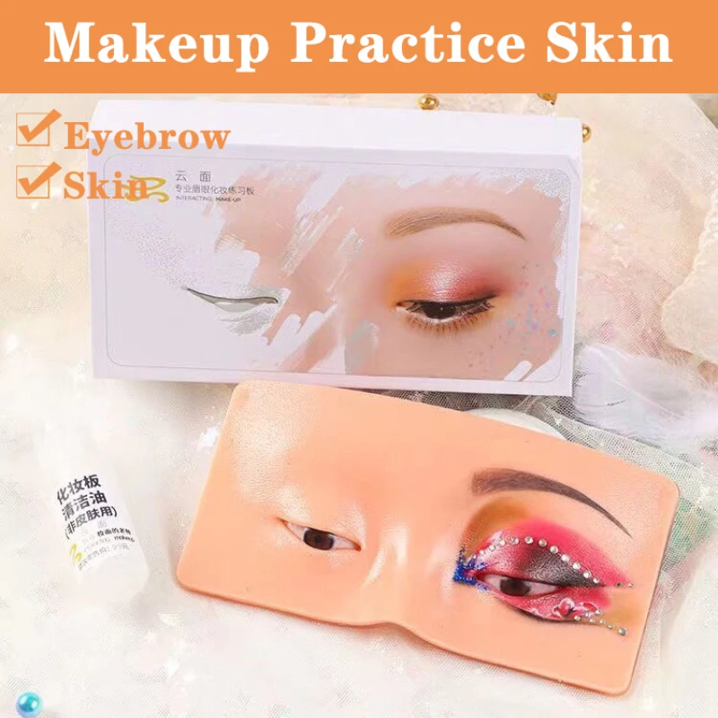 5D Eyebrow Tattoo Practice Skin Cosmetic Silicone Practice Pad Premium Eye Makeup Training for Lash Extension Makeup Supplies
5D Eyebrow Tattoo Practice Skin Cosmetic Silicone Practice Pad Premium Eye Makeup Training for Lash Extension Makeup Supplies