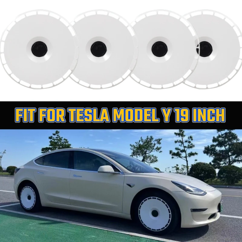 or Tesla Model Y 2018-2022 4PCS HubCap Performance Replacement Wheel Cap 19-Inch Automobile Hubcap Full Rim Cover Accessories
or Tesla Model Y 2018-2022 4PCS HubCap Performance Replacement Wheel Cap 19-Inch Automobile Hubcap Full Rim Cover Accessories