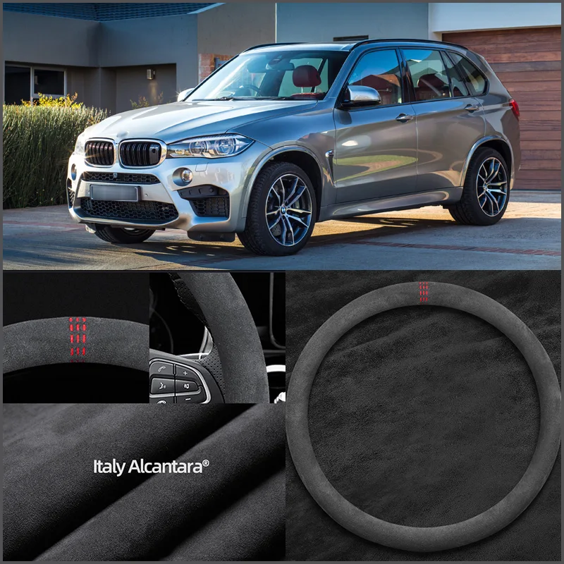 Car Interior Protection Case All Seasons Anti-skid 15" Black Suede Steering Wheel Cover For BMW X5
Car Interior Protection Case All Seasons Anti-skid 15" Black Suede Steering Wheel Cover For BMW X5