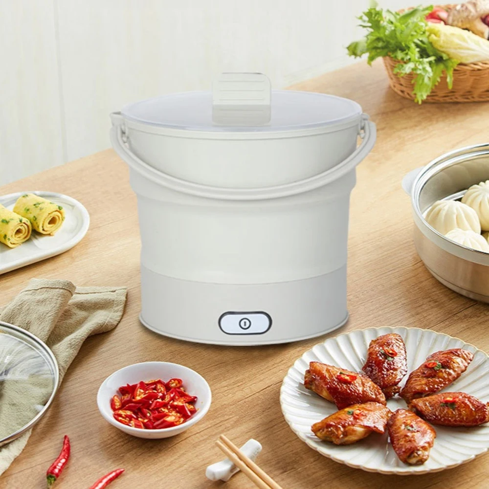 Folding Silicone Electric Boiling Pot Travel Portable Household Chafing Dish Steamer Kettle
Folding Silicone Electric Boiling Pot Travel Portable Household Chafing Dish Steamer Kettle