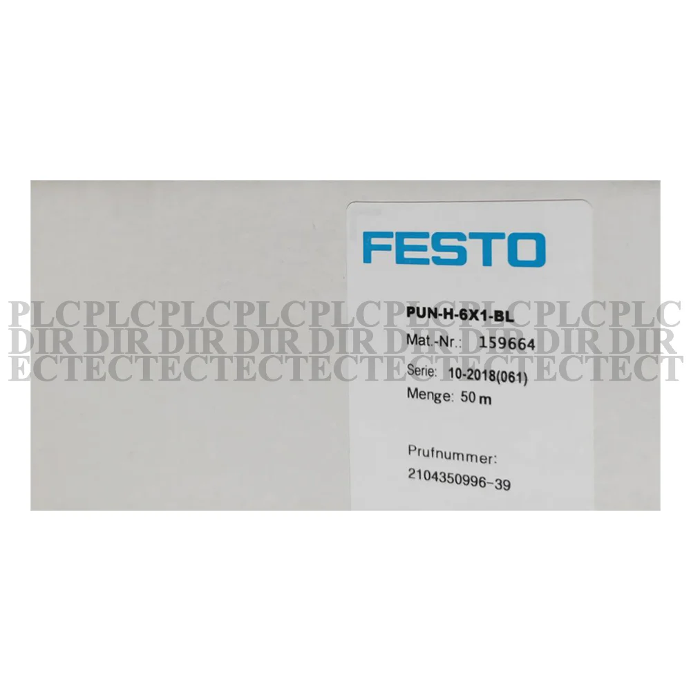 

NEW Festo PUN-H-6X1-BL 197384 159664 Plastic Tubing Blue 50M