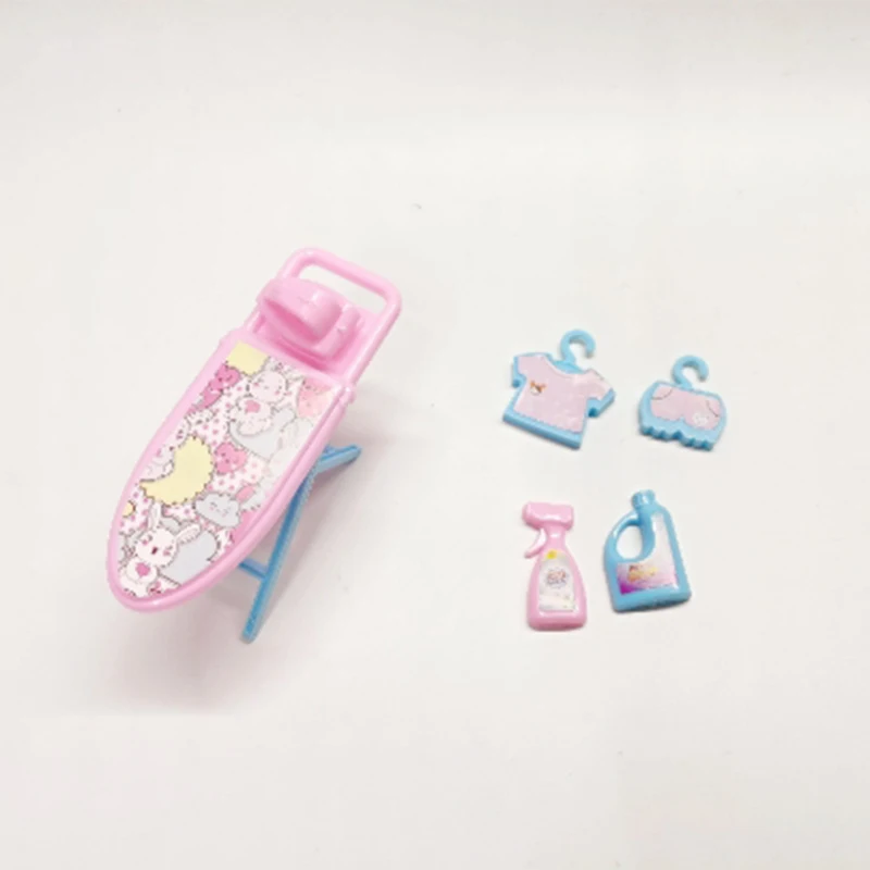 1Set 1:12 Doll House Mini Plastic Ironing Board Clothes Hanger Laundry Detergent Disinfectant Bottle Laundry Room Accessories
1Set 1:12 Doll House Mini Plastic Ironing Board Clothes Hanger Laundry Detergent Disinfectant Bottle Laundry Room Accessories