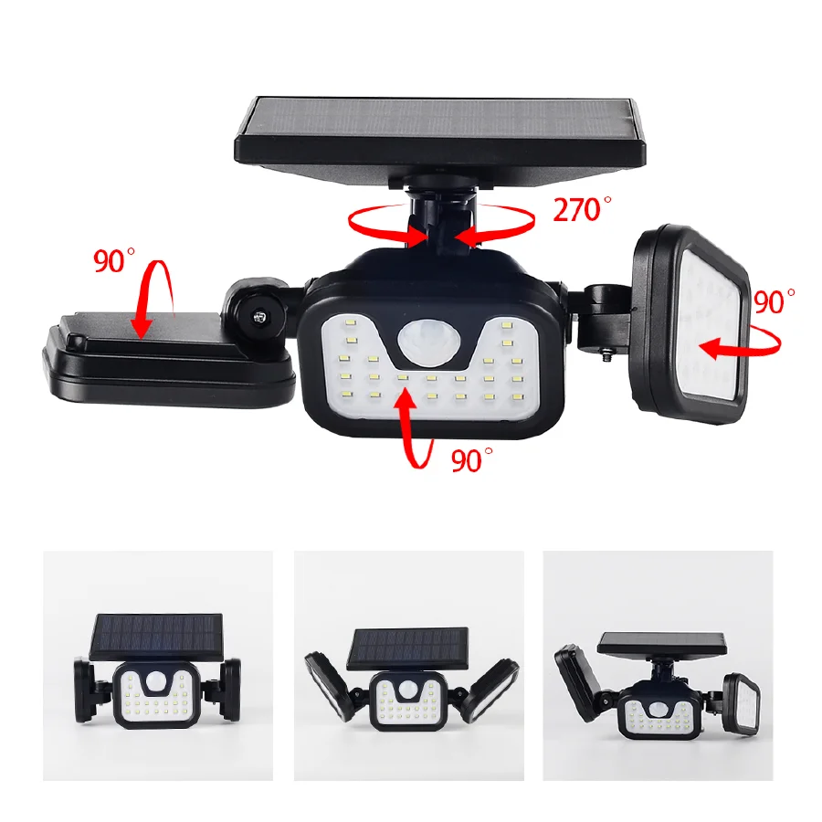 LED Solar Garden Wall Lamp PIR Motion Sensor Street Lights Outdoor 270 Wide Angle Illumination Solar Waterproof Wall Light
LED Solar Garden Wall Lamp PIR Motion Sensor Street Lights Outdoor 270 Wide Angle Illumination Solar Waterproof Wall Light