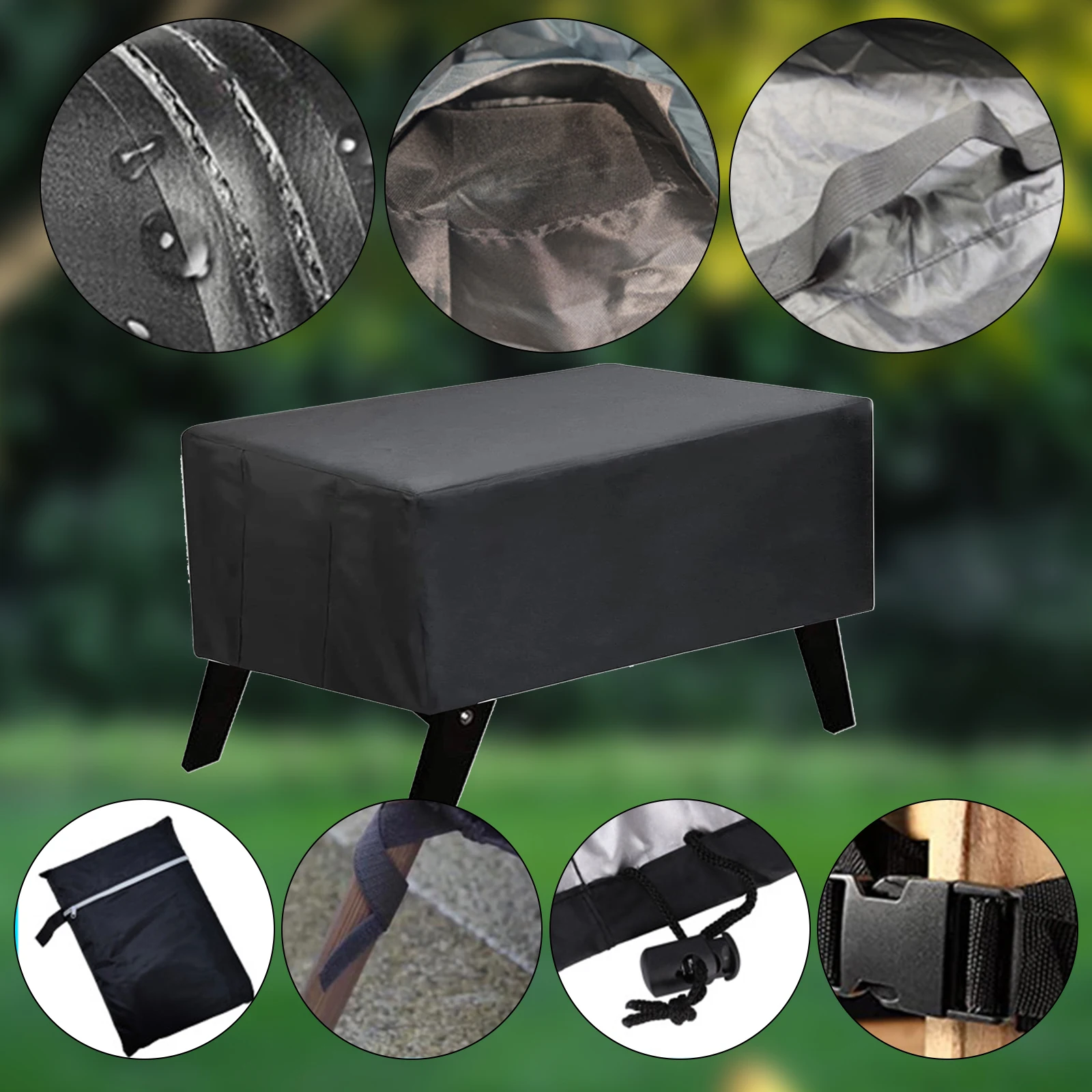 For Foosball Covers Table Cover Polyester UV Resistant Waterproof Black 67x46.5x27.5'' High Quality Practical
For Foosball Covers Table Cover Polyester UV Resistant Waterproof Black 67x46.5x27.5'' High Quality Practical
