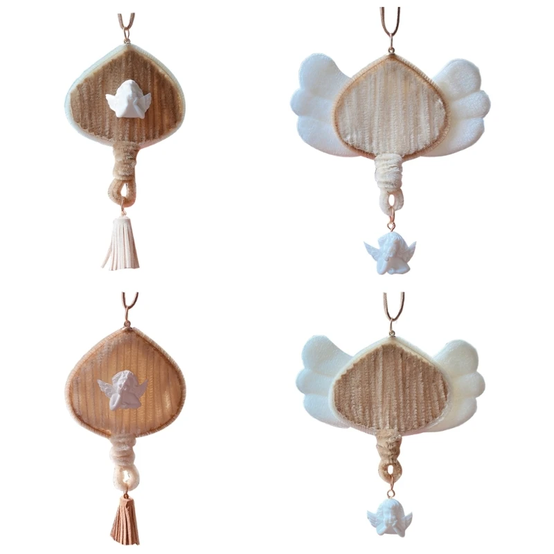 AngelsWing with Plush Fan Car Mirror Hanging Ornament Car Interior Accessories Cartoon Lovely Hangers Ornaments
AngelsWing with Plush Fan Car Mirror Hanging Ornament Car Interior Accessories Cartoon Lovely Hangers Ornaments