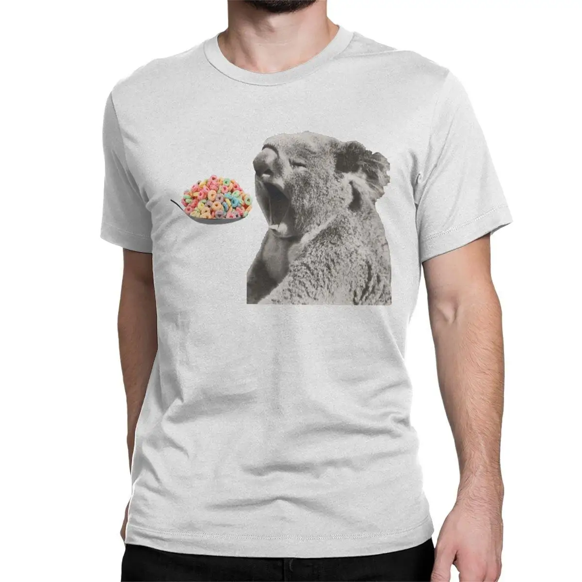 Funny Raise Your Koala Well Bear T-Shirts Men Crewneck 100% Cotton T Shirts Cute Animals Short Sleeve Tees Gift Idea Clothes
Funny Raise Your Koala Well Bear T-Shirts Men Crewneck 100% Cotton T Shirts Cute Animals Short Sleeve Tees Gift Idea Clothes