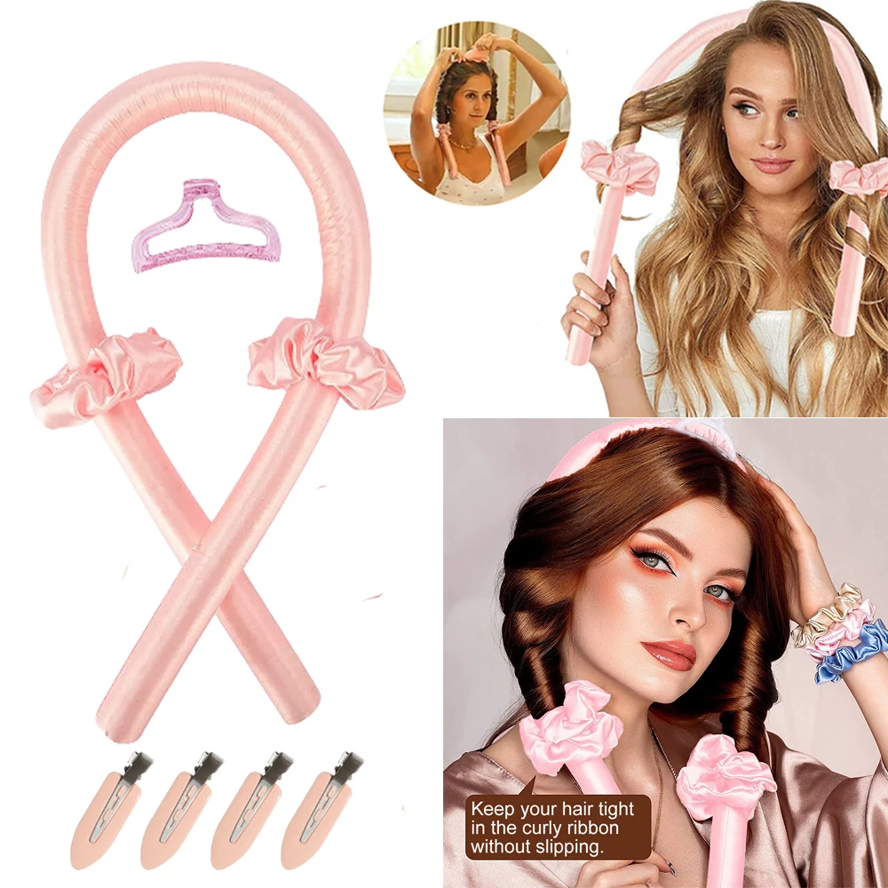 Heatless Curling Rod Headband No Heat Hair Curlers Ribbon Hair Rollers Sleeping Soft Curl Bar Wave Formers DIY Hair Styling Tool
Heatless Curling Rod Headband No Heat Hair Curlers Ribbon Hair Rollers Sleeping Soft Curl Bar Wave Formers DIY Hair Styling Tool