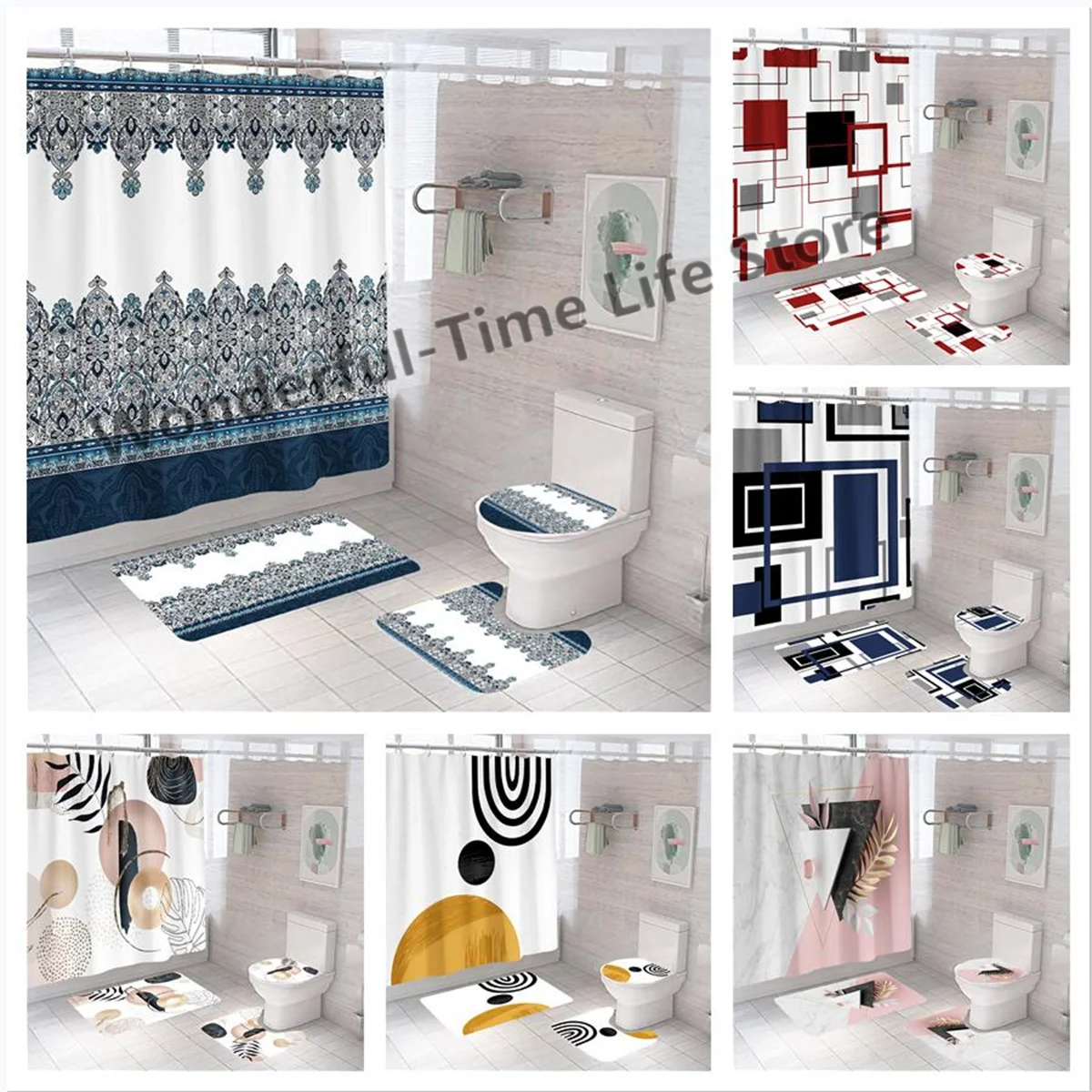 Европейский стиль, простая зеленая занавеска для душа с листьями и растениями, водонепроницаемая Полиэстеровая Геометрическая стандартна...
Европейский стиль, простая зеленая занавеска для душа с листьями и растениями, водонепроницаемая Полиэстеровая Геометрическая стандартна...