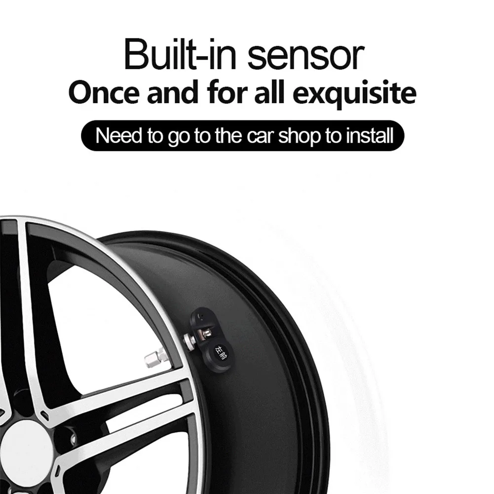 3.7-5V Car External Smart TPMS Tire Pressure Monitoring System 4 Sensors Automatic Safe Driving For Car Tire Equippments
3.7-5V Car External Smart TPMS Tire Pressure Monitoring System 4 Sensors Automatic Safe Driving For Car Tire Equippments