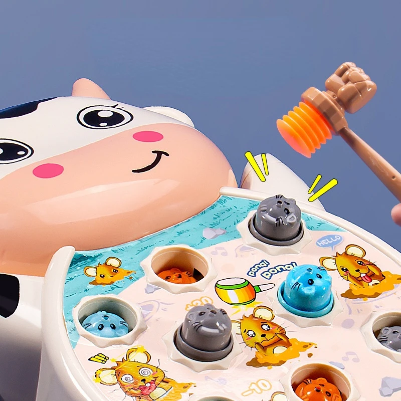 Children's Tapping Game Machine Cartoon Ground Mouse Toy Suitable for Parent-child Interaction In Early Childhood Education
Children's Tapping Game Machine Cartoon Ground Mouse Toy Suitable for Parent-child Interaction In Early Childhood Education