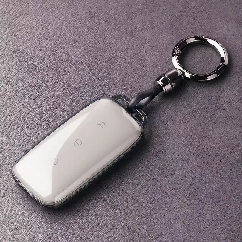 Для Geely Galaxy E5 EX5 1 шт. прозрачный черный мягкий чехол из ТПУ для дистанционного ключа автомобиля EX5/e.MAS 7 Starship Max Edition брелок для ключей
Для Geely Galaxy E5 EX5 1 шт. прозрачный черный мягкий чехол из ТПУ для дистанционного ключа автомобиля EX5/e.MAS 7 Starship Max Edition брелок для ключей