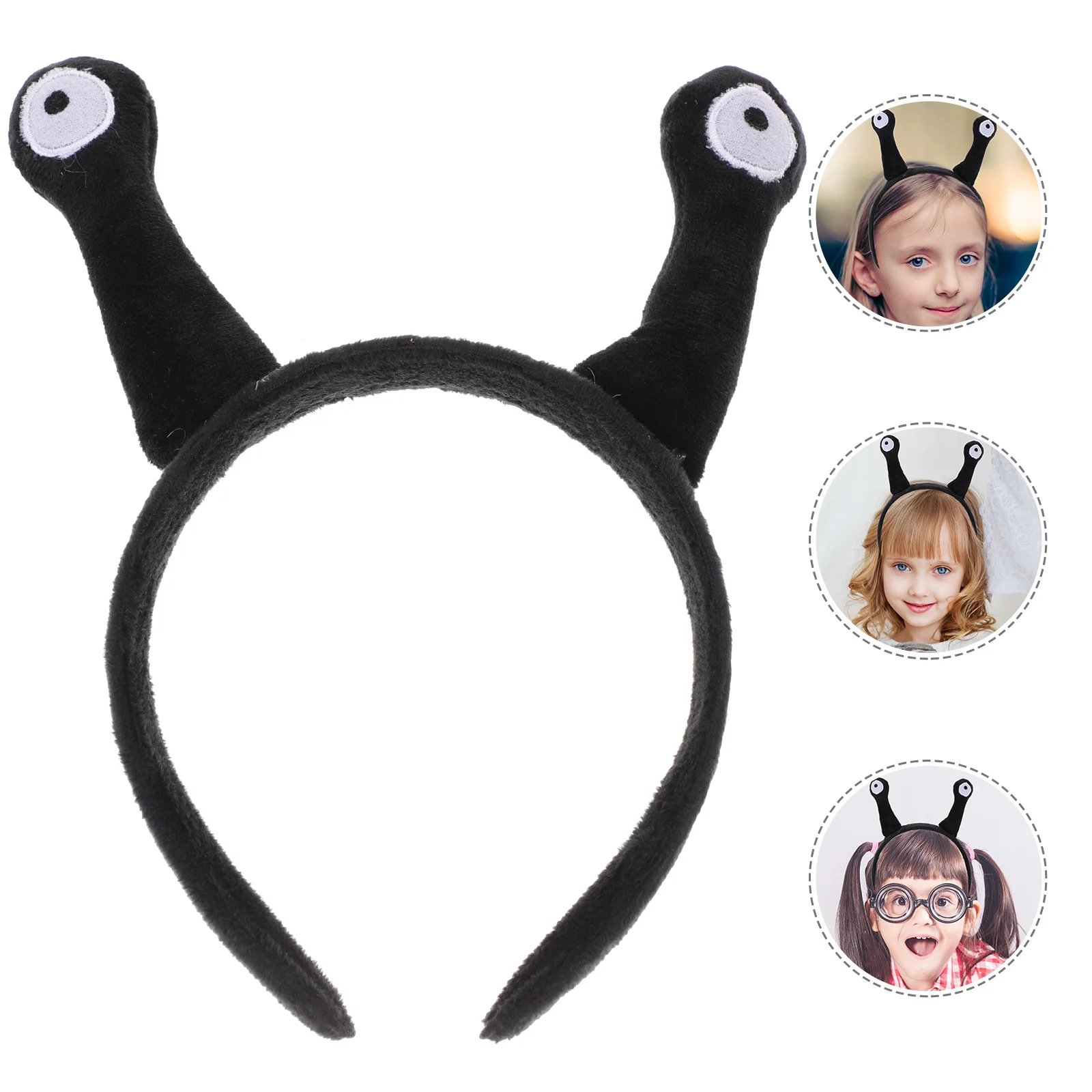 Black Snail Antenna Design Hair Hoops Kids Headband Masquerade Party Decoration Creative Headdress Gift Party Supplies Photo
Black Snail Antenna Design Hair Hoops Kids Headband Masquerade Party Decoration Creative Headdress Gift Party Supplies Photo