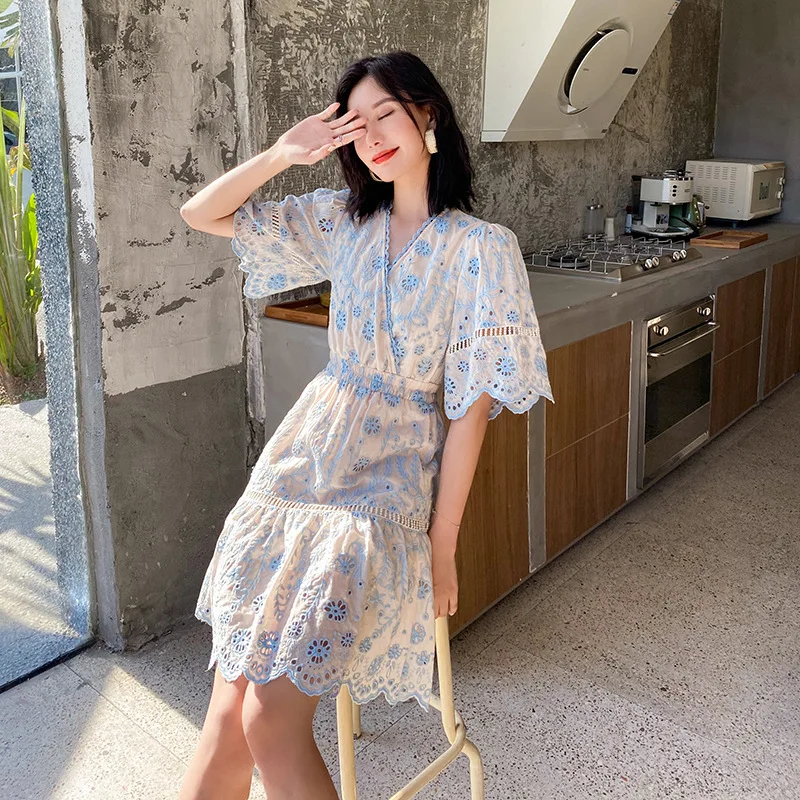 Elegant Dresses For Women 2022 Summer Female Luxury Designer Festival Clothing High Quality Fashion Brand Birthday Party Outfits
Elegant Dresses For Women 2022 Summer Female Luxury Designer Festival Clothing High Quality Fashion Brand Birthday Party Outfits