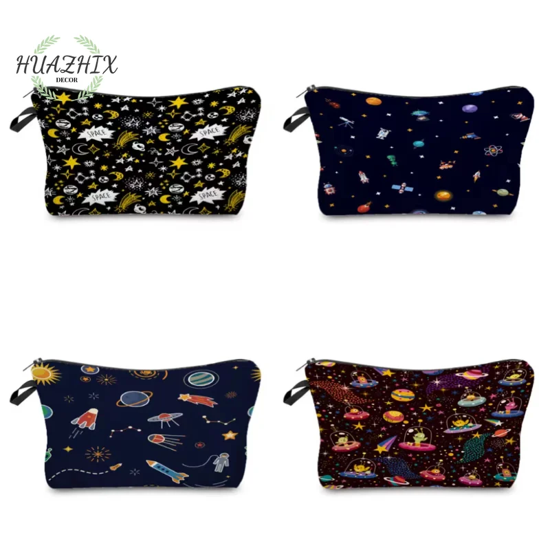 Fashion Printed Space Cosmetic Bags Pretty Storage Bag for Women Makeup Cases Large Capacity Lipstick Organizer Portable Purse
Fashion Printed Space Cosmetic Bags Pretty Storage Bag for Women Makeup Cases Large Capacity Lipstick Organizer Portable Purse