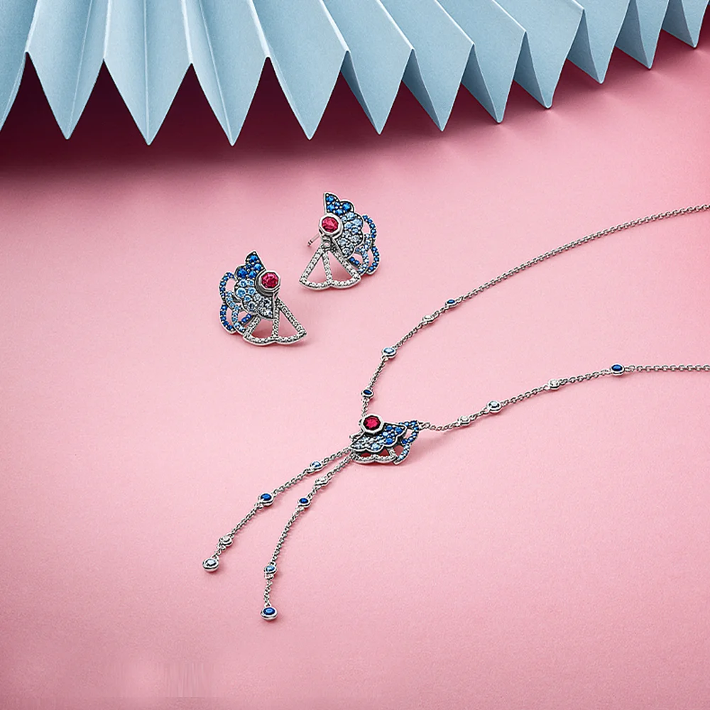 LR Butterfly Necklace PAN 925 Sterling Silver Earrings For Women Couple Gift Sweater Chain Ethnic Beads For Jewelry Making
LR Butterfly Necklace PAN 925 Sterling Silver Earrings For Women Couple Gift Sweater Chain Ethnic Beads For Jewelry Making