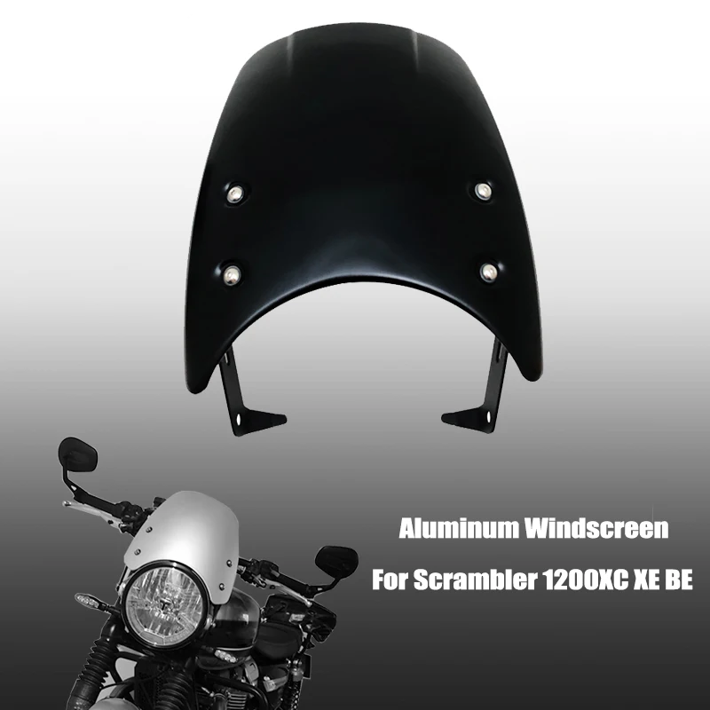 Motorcycle Aluminum Windscreen Windshield Wind Deflector with Mount Bracket For 1200XC 1200XE 1200BE 2019 2020 2021 2022
Motorcycle Aluminum Windscreen Windshield Wind Deflector with Mount Bracket For 1200XC 1200XE 1200BE 2019 2020 2021 2022