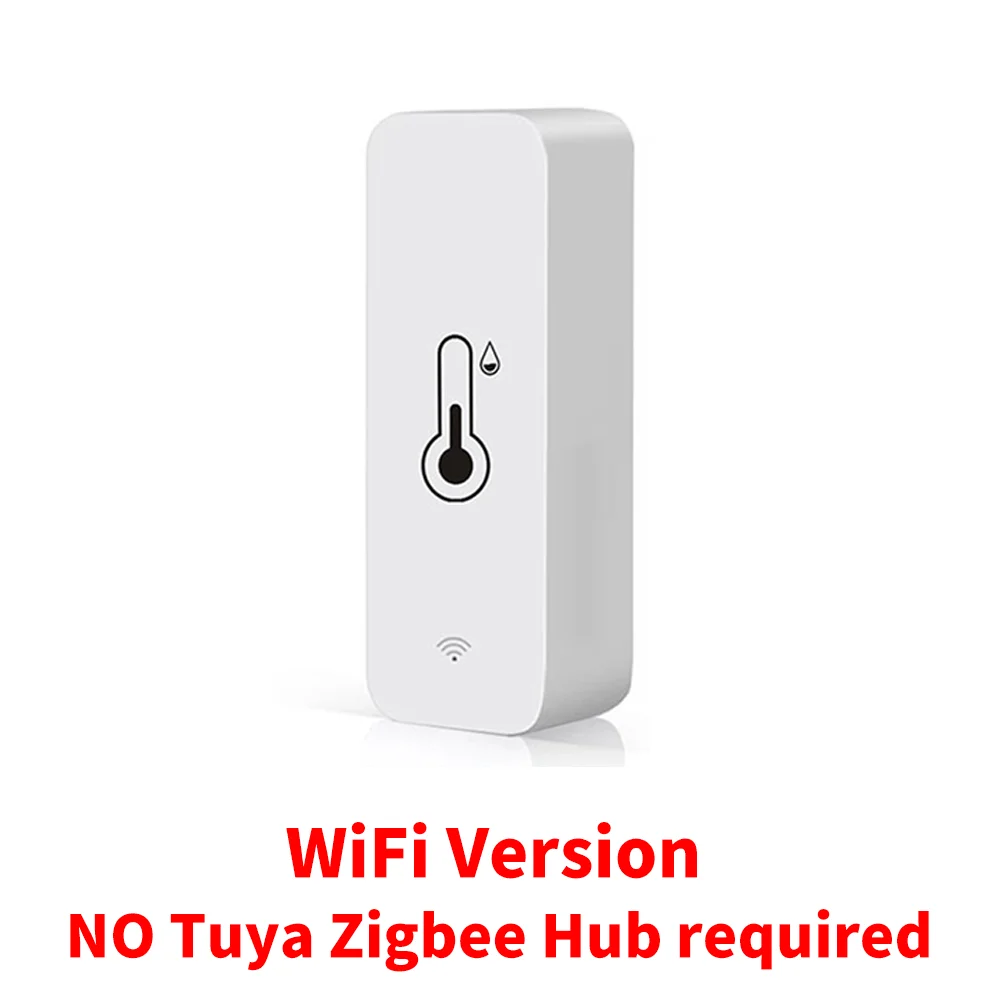 Датчик температуры и влажности NVWU Tuya WiFi/Zigbee
Датчик температуры и влажности NVWU Tuya WiFi/Zigbee