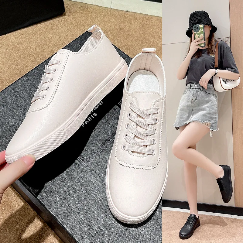 Student White Shoes Women's 2022 Spring and Summer New Soft Bottom Soft Surface Flat Casual Sports Shoes Women's Single Shoes
Student White Shoes Women's 2022 Spring and Summer New Soft Bottom Soft Surface Flat Casual Sports Shoes Women's Single Shoes