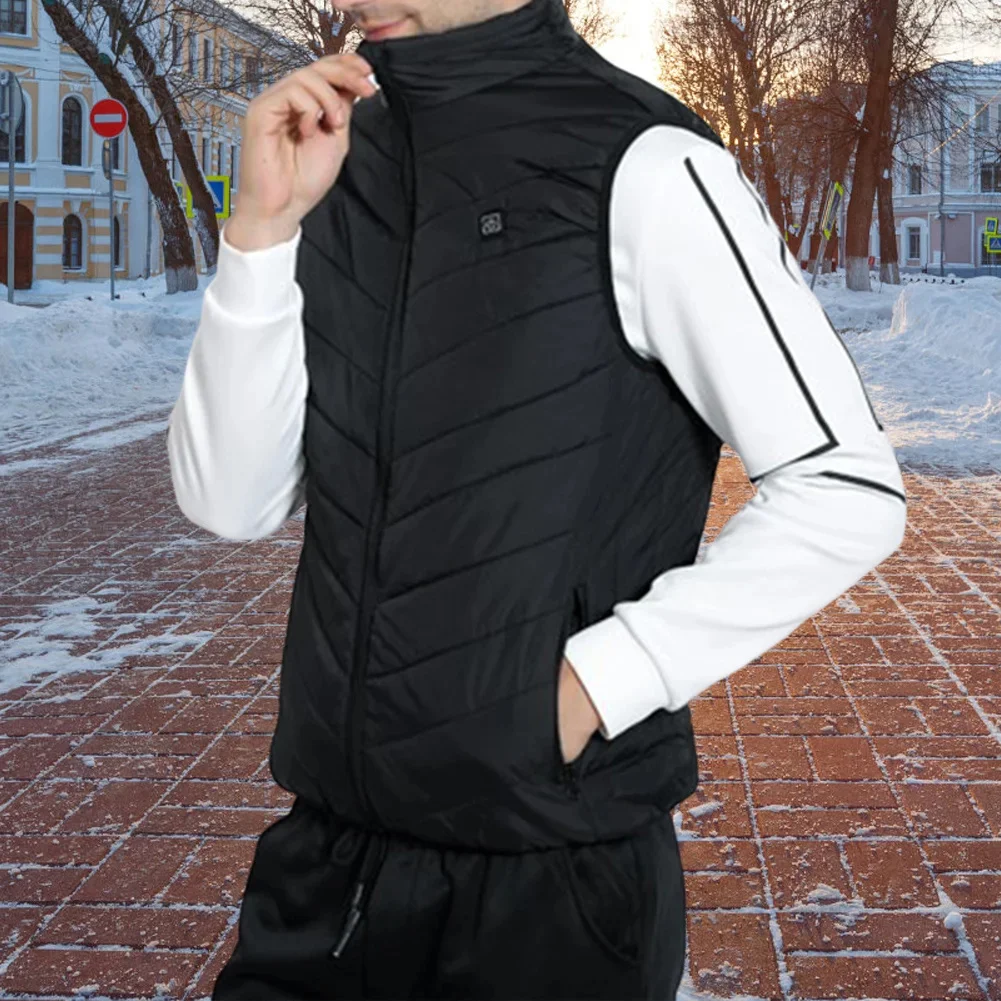Unisex Winter Warmer 9 Area Heating Control Temperature Jacket Smart with Zipper Pocket for Outdoor Trekking
Unisex Winter Warmer 9 Area Heating Control Temperature Jacket Smart with Zipper Pocket for Outdoor Trekking