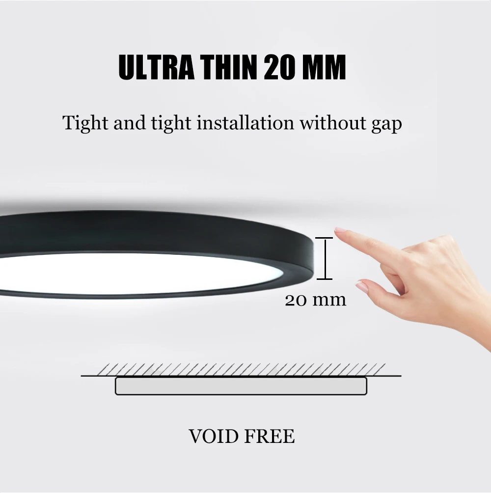 Ultrathin Led Ceiling Lamp Modern Indoor Lights 110v 220V Ceiling Lights for Bedroom Kitchen Living Room Led Warm Home Lighting
Ultrathin Led Ceiling Lamp Modern Indoor Lights 110v 220V Ceiling Lights for Bedroom Kitchen Living Room Led Warm Home Lighting