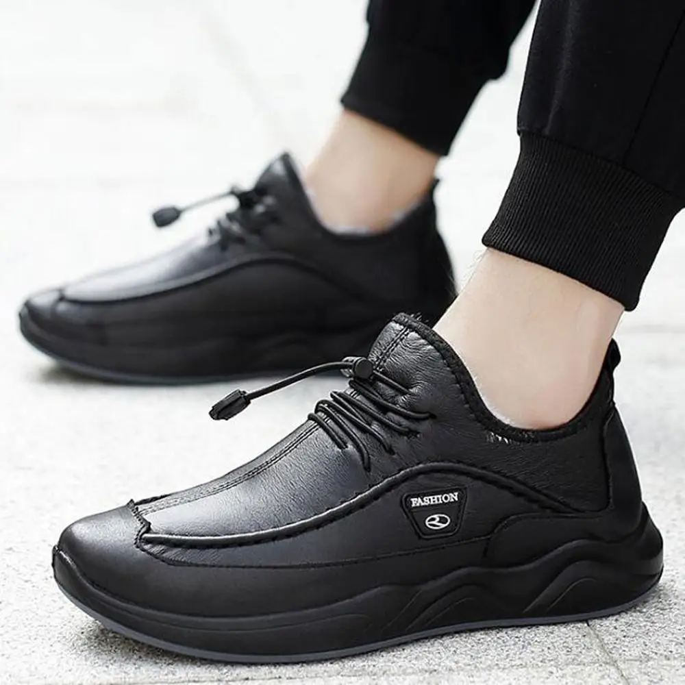 New Stylish Winter Men Warm Shoes For Adult Father Casual Shoes Slip-On Non-Slip Sole Comfortable Soft Male Footwear With Plush
New Stylish Winter Men Warm Shoes For Adult Father Casual Shoes Slip-On Non-Slip Sole Comfortable Soft Male Footwear With Plush
