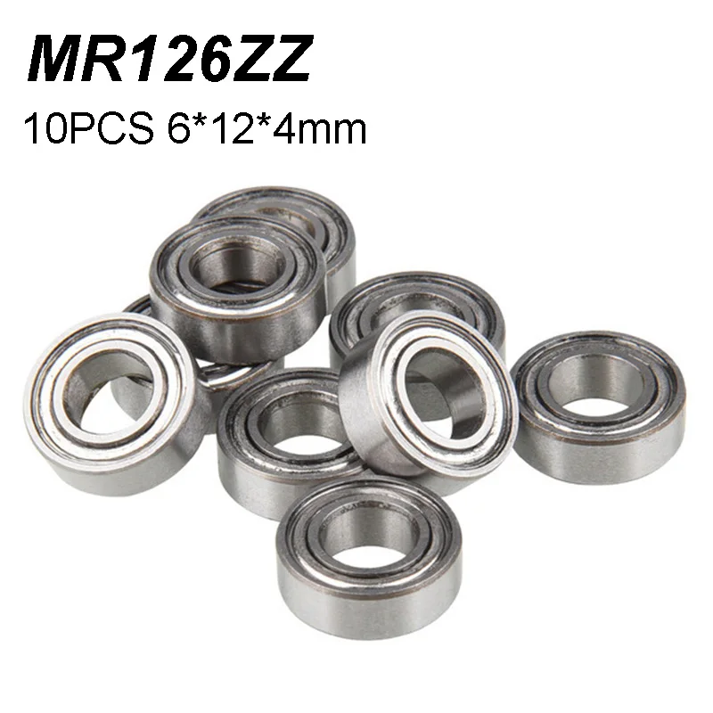 10PCS MR126ZZ Bearing 6*12*4 mm Miniature Bearings For Strong Drill Brush Handpiece MR126 ZZ Deep Groove Ball Bearing ABCE-1/3/5
10PCS MR126ZZ Bearing 6*12*4 mm Miniature Bearings For Strong Drill Brush Handpiece MR126 ZZ Deep Groove Ball Bearing ABCE-1/3/5