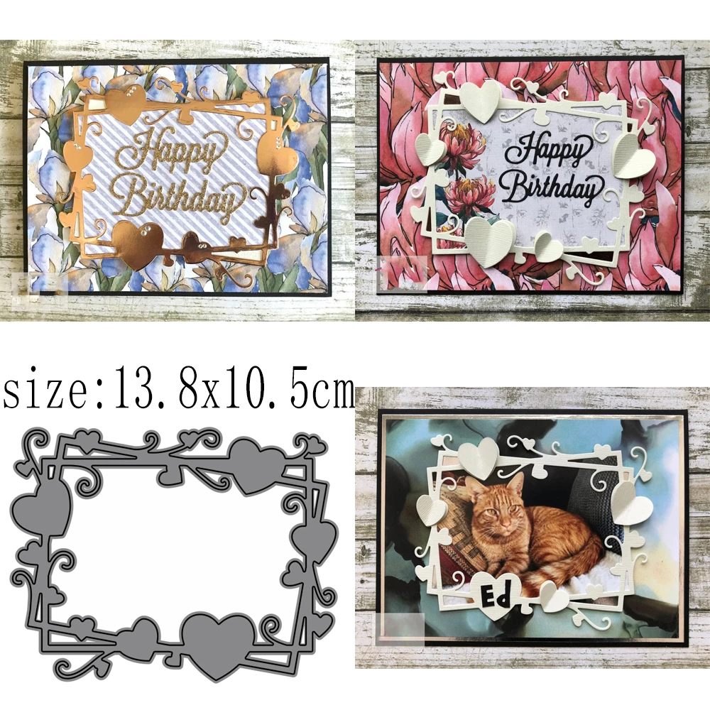 Love Photo Frame Metal Cutting Dies Cutting Dies Decorations Scrapbooking Paper Craft Knives Templates Blade Dies Set Hot Sale
Love Photo Frame Metal Cutting Dies Cutting Dies Decorations Scrapbooking Paper Craft Knives Templates Blade Dies Set Hot Sale