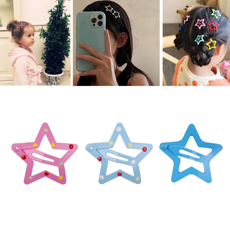 Hairclips for Baby Girls 35PCS Non-Slip Roast Painting Hairpins Candy Color Pentagram Hair Barrettes Children Headdress
Hairclips for Baby Girls 35PCS Non-Slip Roast Painting Hairpins Candy Color Pentagram Hair Barrettes Children Headdress