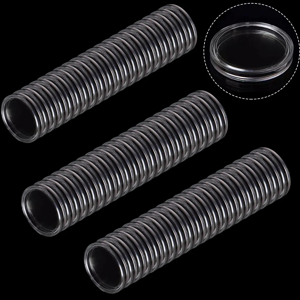 Coin Protection Box Coin Capsules Home Organization 100 Pcs 40mm Inner Diameter Durable High Quality Brand New
Coin Protection Box Coin Capsules Home Organization 100 Pcs 40mm Inner Diameter Durable High Quality Brand New