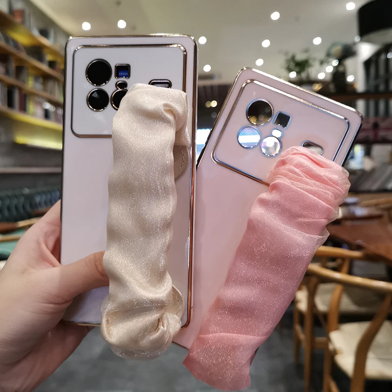 For Vivo X80Pro Mobile Phone Case Womens Leather Wrist Case for VIVO X80 Mesh Bracelet Support The Protective mobile phones Case
For Vivo X80Pro Mobile Phone Case Womens Leather Wrist Case for VIVO X80 Mesh Bracelet Support The Protective mobile phones Case