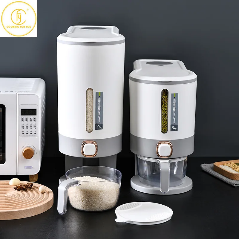 5 KG Large Capacity Home Plastic Rice Bucket Plastic Multifunctional Rice Holder Storage Tank for Multigrain Grain and Cereal
5 KG Large Capacity Home Plastic Rice Bucket Plastic Multifunctional Rice Holder Storage Tank for Multigrain Grain and Cereal
