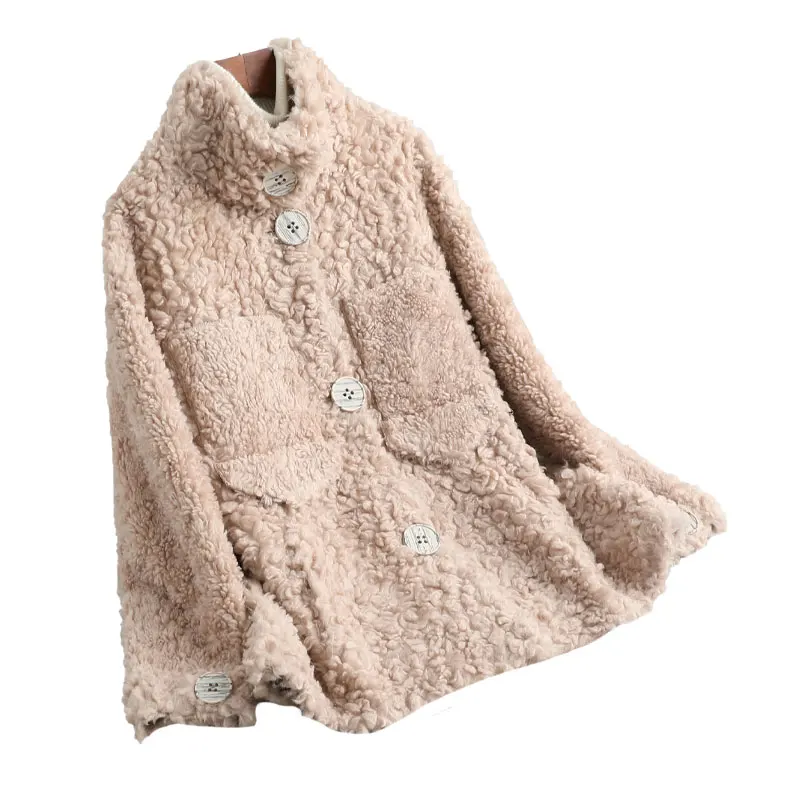 100% Wool Coat Women Winter Korean Style Fashion Sheep Shearing Jacket Casual Autumn Women's Clothing Manteau Femme 2022 WPY4756
100% Wool Coat Women Winter Korean Style Fashion Sheep Shearing Jacket Casual Autumn Women's Clothing Manteau Femme 2022 WPY4756