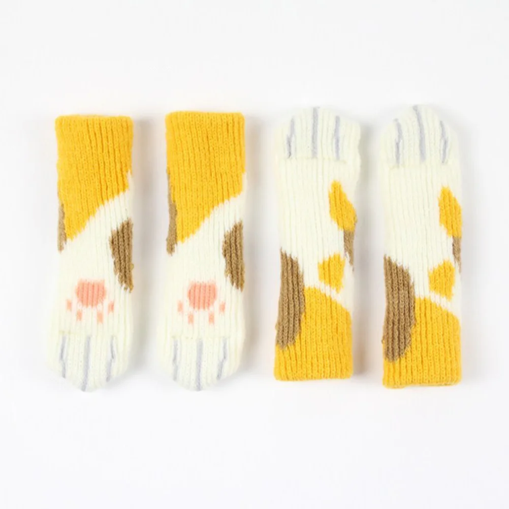20pcs/pack Knit Chair Socks with Cat Leg Embroidery Anti-slip Floor Protectors Furniture Covers
20pcs/pack Knit Chair Socks with Cat Leg Embroidery Anti-slip Floor Protectors Furniture Covers