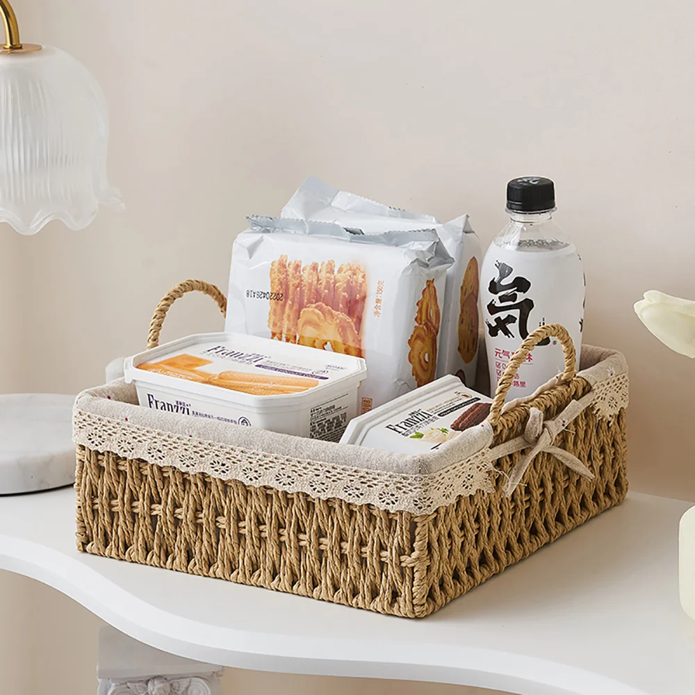 Modern Living Room Sundries Storage Basket Home Room Snacks Storage Container Bathroom Organizers Storage Kitchen Accessories
Modern Living Room Sundries Storage Basket Home Room Snacks Storage Container Bathroom Organizers Storage Kitchen Accessories