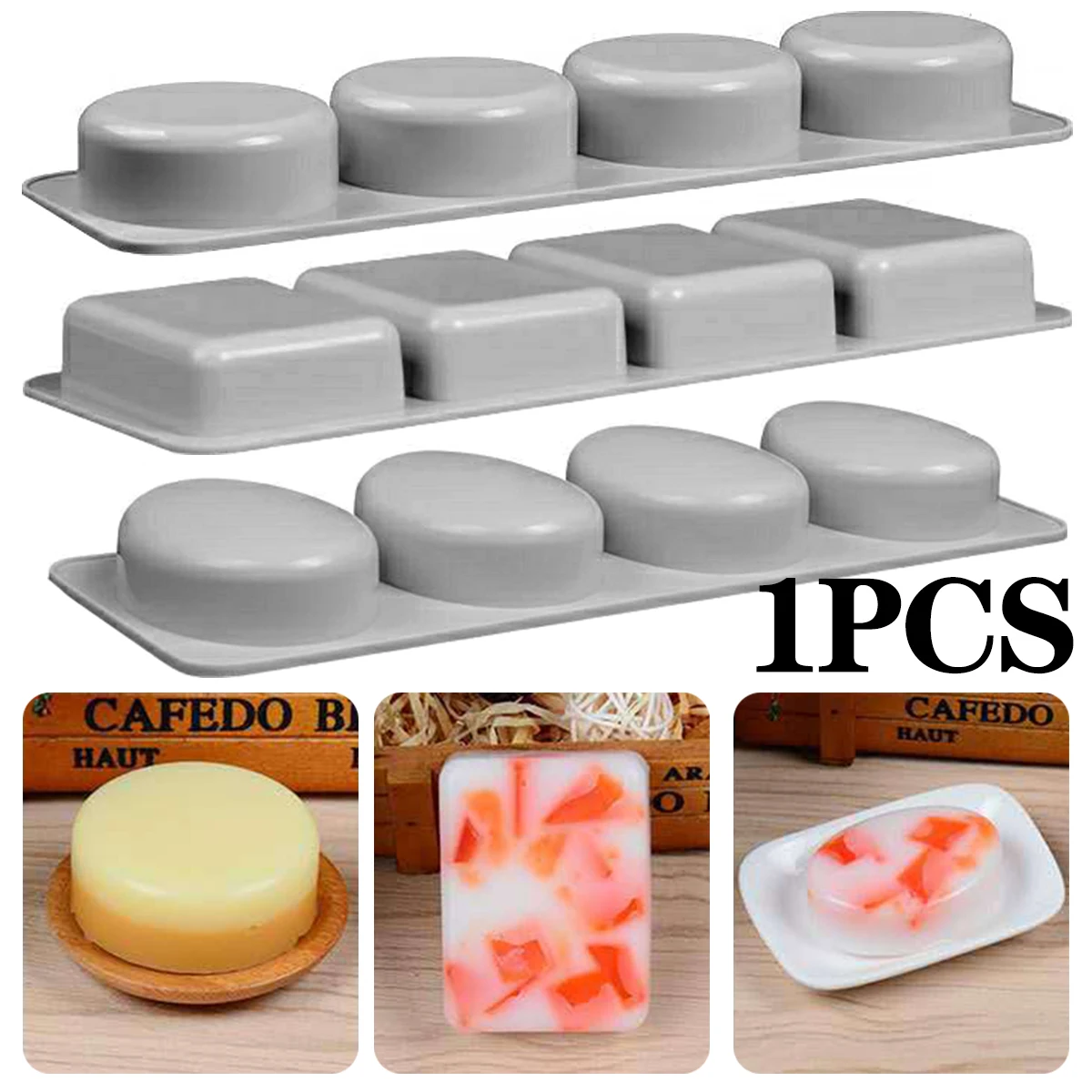 L Silicone Soap Molds 4 Cavity Soap Making Molds Non-Stick Silicone Molds Round Square Oval Soap Mold DIY Handmade Silicone
L Silicone Soap Molds 4 Cavity Soap Making Molds Non-Stick Silicone Molds Round Square Oval Soap Mold DIY Handmade Silicone