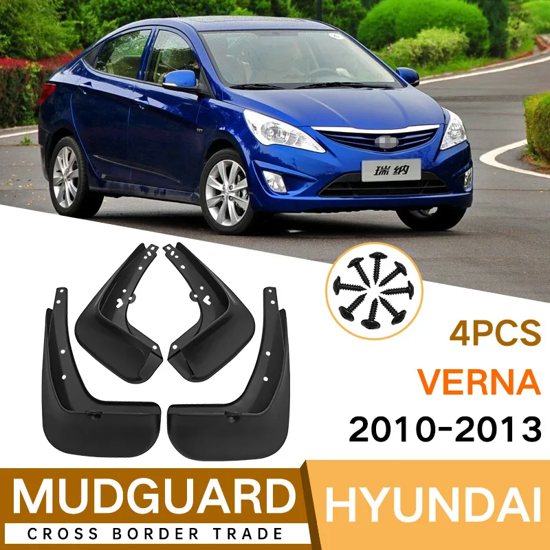 Mud Flaps For Hyundai verna 2010-2013 MudFlaps Front Rear Fender Car Accessories
Mud Flaps For Hyundai verna 2010-2013 MudFlaps Front Rear Fender Car Accessories