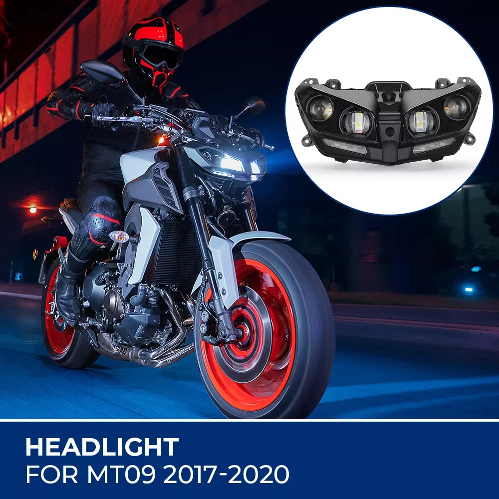 NEW2023 MT09 Headlight Motorcycle LED Lamp DRL For YAMAHA MT09 MT- 09 MT 09 FZ09 FZ-09 2017 2018 2019 2020 Lights LED Waterproof
NEW2023 MT09 Headlight Motorcycle LED Lamp DRL For YAMAHA MT09 MT- 09 MT 09 FZ09 FZ-09 2017 2018 2019 2020 Lights LED Waterproof