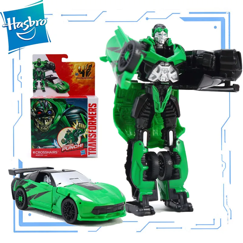 Hasbro Genuine Transformers Movie 4 Power Punch Series Autobots Crosshairs Action Figure Model Toy Boy Children Christmas Gifts
Hasbro Genuine Transformers Movie 4 Power Punch Series Autobots Crosshairs Action Figure Model Toy Boy Children Christmas Gifts
