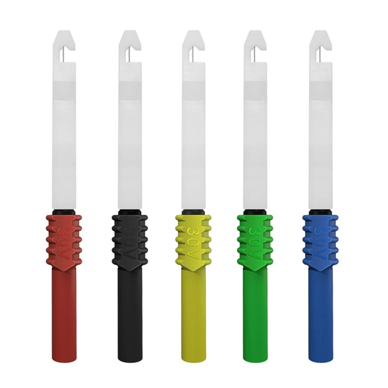 Colorful Insulated Wire Piercing Probe Automotive Back Probe Multimeter Puncture Test Probe 0.7mm Needle Pin with 4mm
Colorful Insulated Wire Piercing Probe Automotive Back Probe Multimeter Puncture Test Probe 0.7mm Needle Pin with 4mm